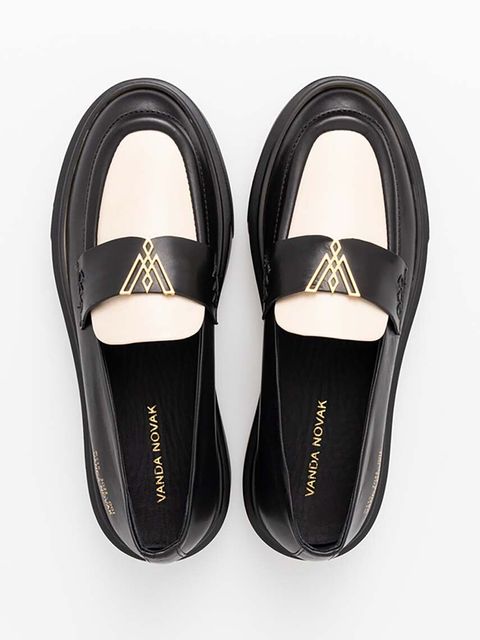 Vanda Novak mokasyny skórzane Kayla