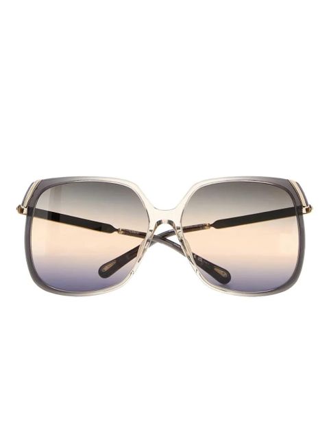 Chloé Eyewear square-frame sunglasses - Grey - zdjęcie produktu nr 1
