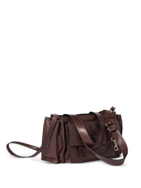 Miu Miu Utilitaire shoulder bag - Brown