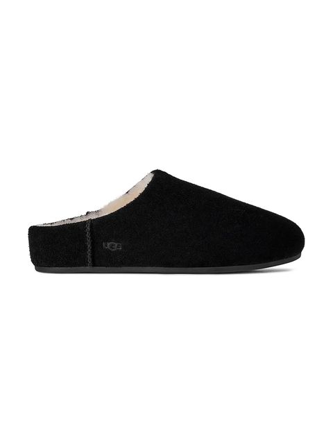UGG kapcie zamszowe Elea Slip-On kolor czarny 1171390.BLK - zdjęcie produktu nr 1