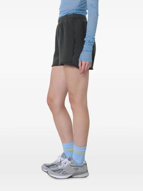 American Vintage Atubay elastic-waist shorts - Grey