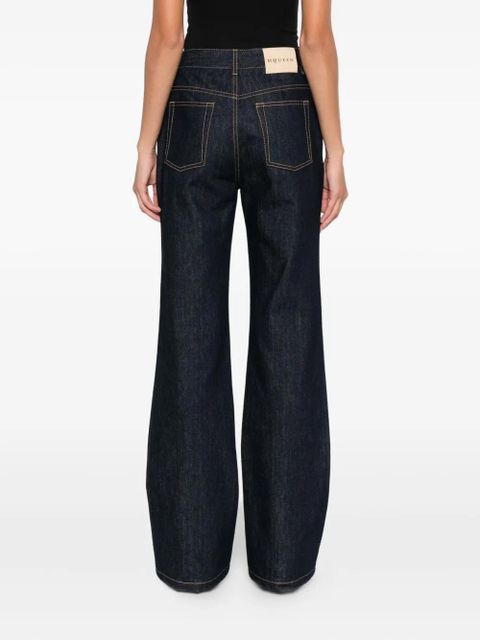 Alexander McQueen pocket jeans - Blue