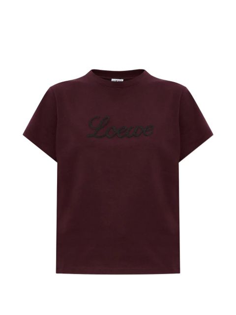 LOEWE logo-embroidered T-shirt - zdjęcie produktu nr 1