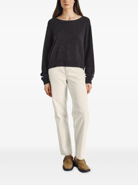 American Vintage Raxow boat-neck sweater - Grey - zdjęcie produktu nr 2