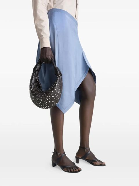 LEMAIRE mini Fortune Croissant studded tote bag - Brown - zdjęcie produktu nr 2