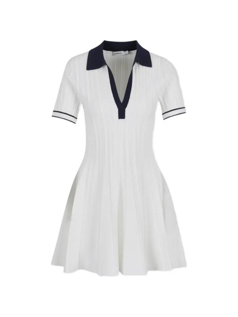 Simkhai ribbed collar dress - White - zdjęcie produktu nr 1
