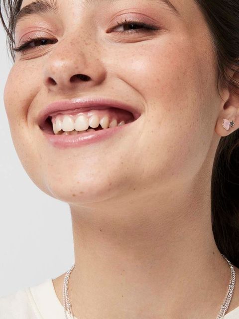 Tous kolczyki srebrne Color