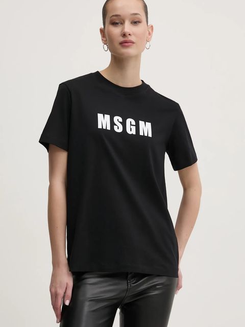 MSGM t-shirt bawełniany