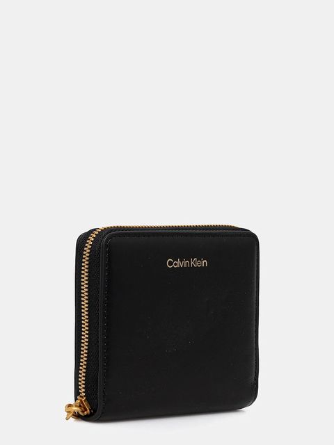 Calvin Klein portfel damski kolor czarny LV04F1044G