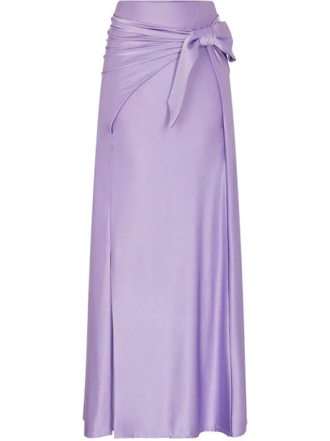Rabanne jersey maxi skirt - Purple - zdjęcie produktu nr 1