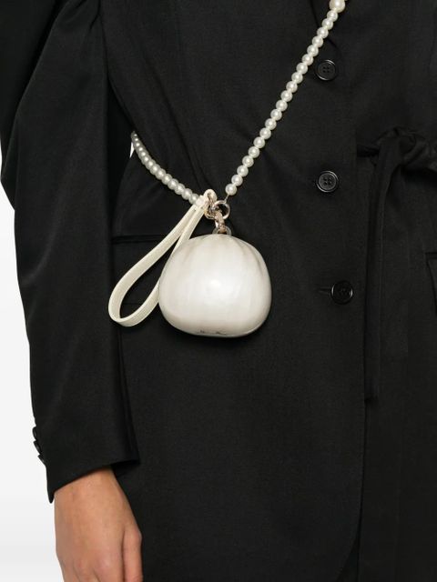 Simone Rocha pearl cross body bag - White