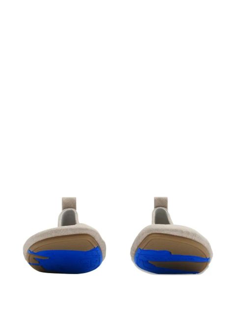 Burberry checked ballet flats - Neutrals