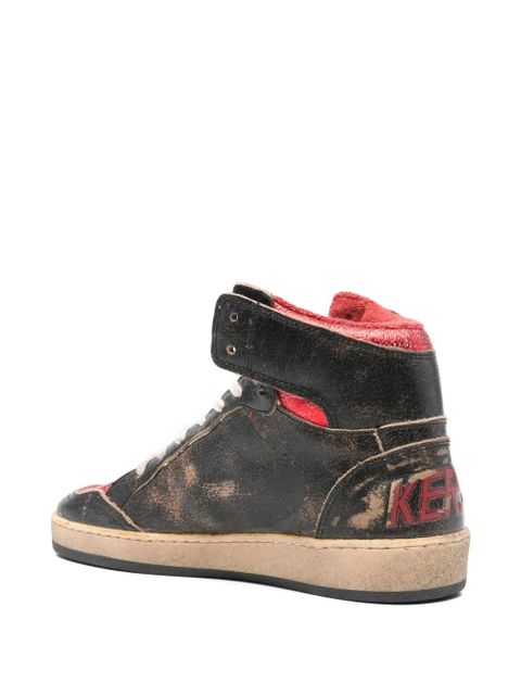 Golden Goose Sky Star laminated sneakers - Black - zdjęcie produktu nr 2