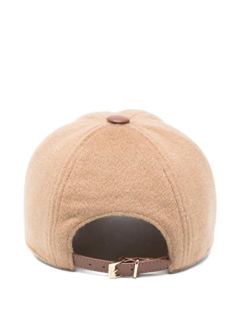 Max Mara felted initial cashmere cap - Brown - zdjęcie produktu nr 2