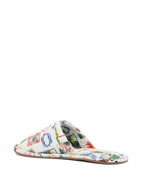 FARM Rio hotel slippers - White