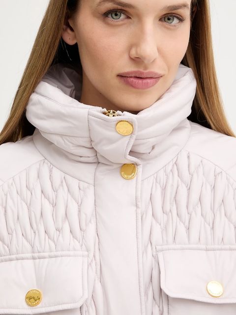 Marciano by Guess kurtka IRIEL kolor różowy przejściowa 5BGL19 7119A