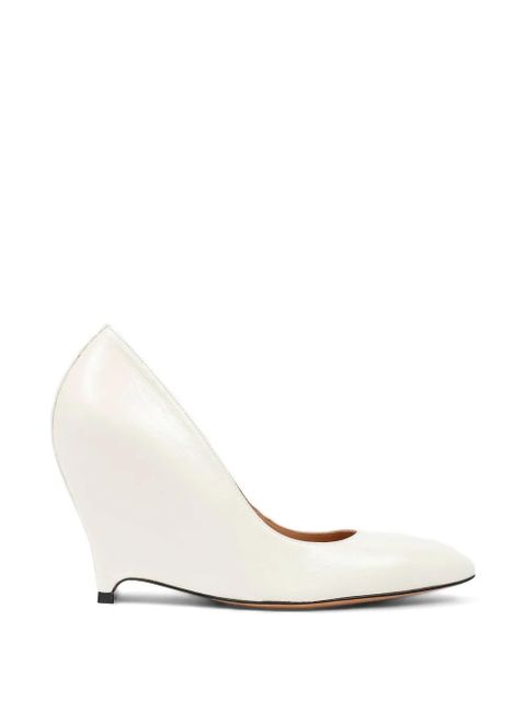 Maison Margiela leather pumps - White - zdjęcie produktu nr 1