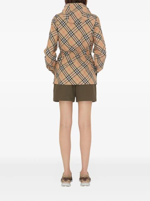 Burberry check lightweight jacket - Neutrals