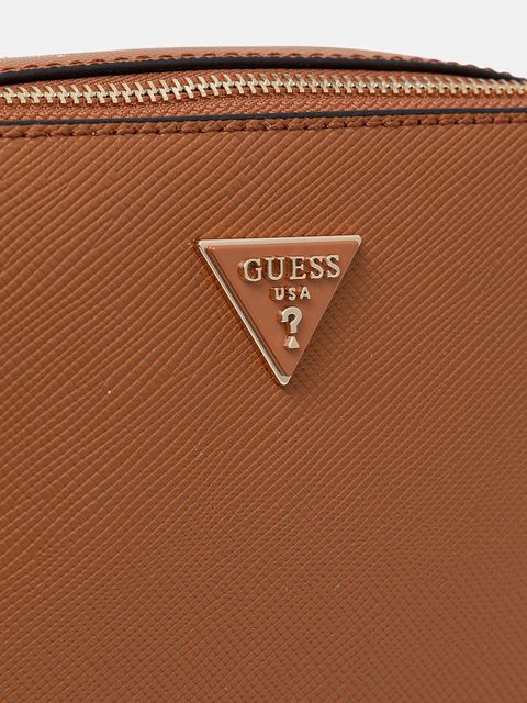 Guess torebka NOELLE kolor brązowy HWZG96 72140