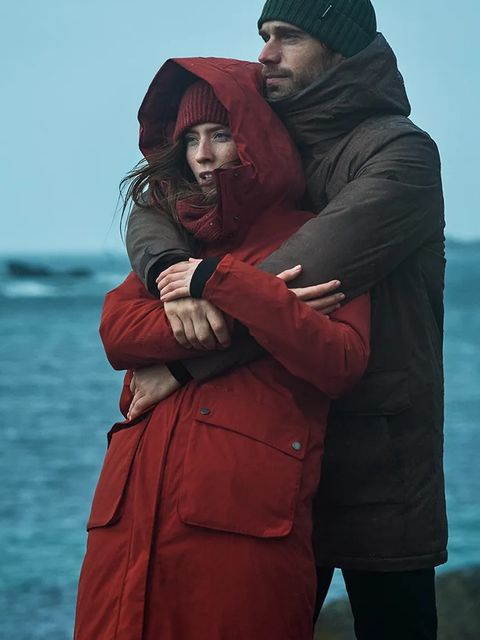 Didriksons kurtka przeciwdeszczowa MELODY kolor pomarańczowy przejściowa 505851