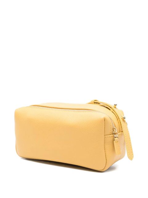 Elleme mini Trousse leather cross body bag - Yellow