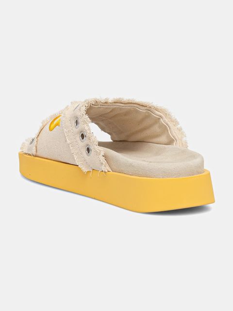 Inuikii klapki damskie kolor beżowy 1004.003.0451.111 / 70104-154 - zdjęcie produktu nr 2