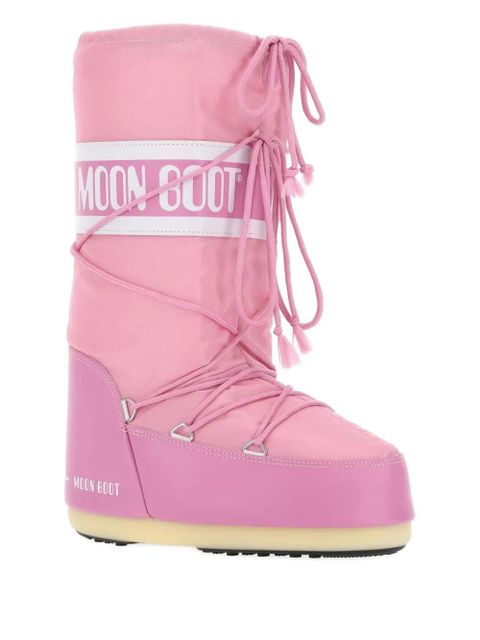 Moon Boot Icon Pink lace-up boots - zdjęcie produktu nr 2