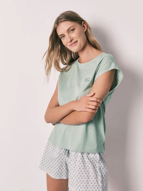 women'secret piżama dwuczęściowa damska bawełniana - zdjęcie produktu nr 2