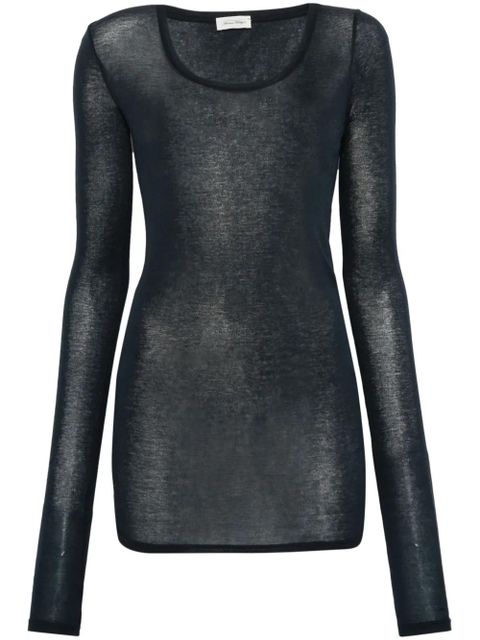 American Vintage Massachusetts T-shirt - Blue - zdjęcie produktu nr 1