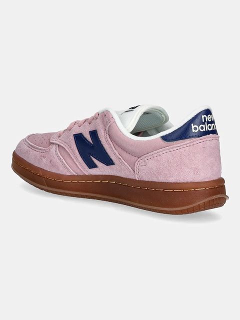 New Balance sneakersy zamszowe CT500 damskie kolor różowy CT500PHA