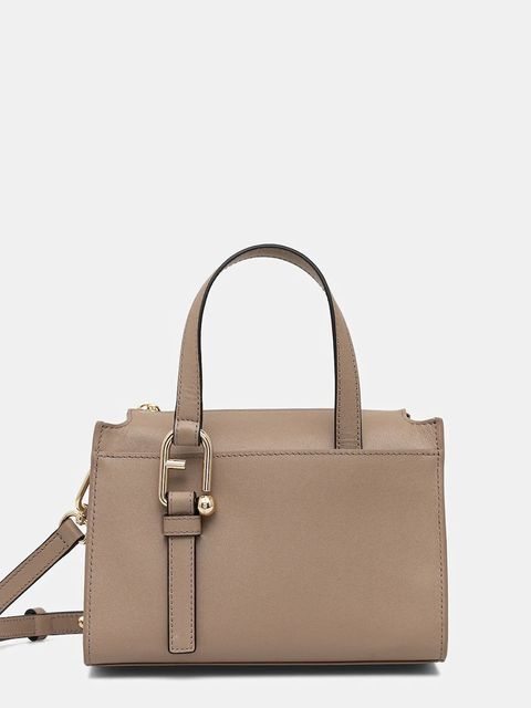 Furla torebka skórzana kolor brązowy WB01337.BX2045.1257S - zdjęcie produktu nr 1