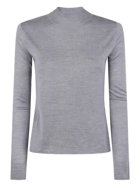 Max Mara high-neck long-sleeve sweater - Grey - zdjęcie produktu nr 1