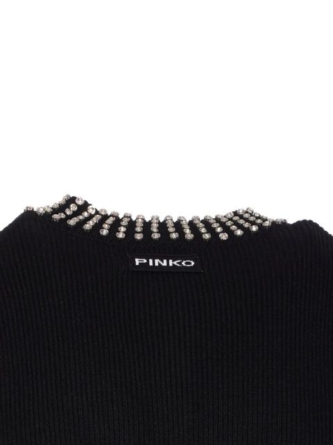 PINKO embellished cardigan - Black