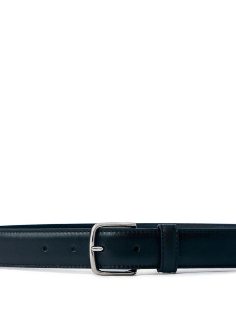 The Row Classic leather adjustable belt - Black