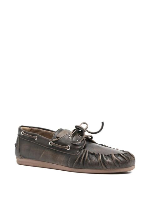ALOHAS Rowan loafers - Brown