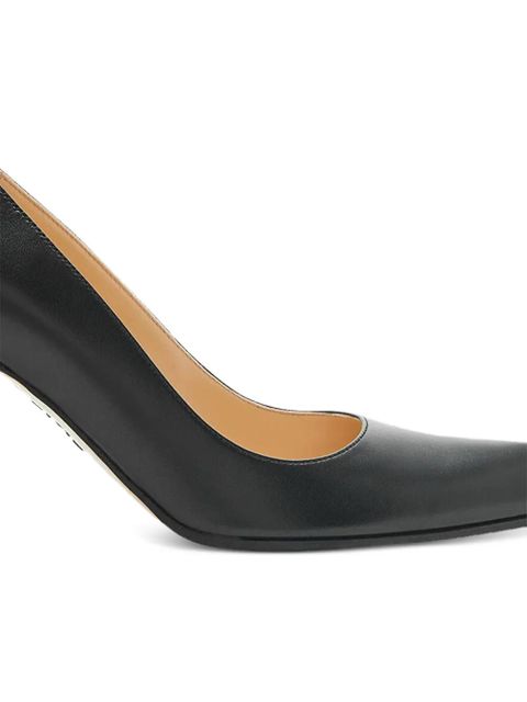 LOEWE pointed-toe leather pumps - Black