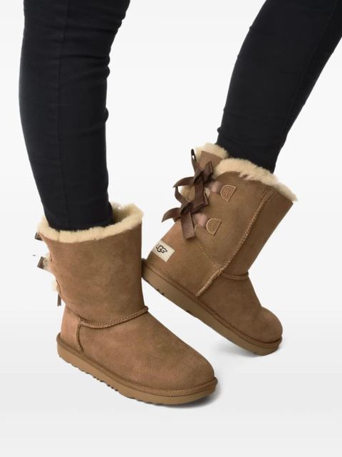 UGG Bailey Bow II "Chestnut" ankle boots - Brown