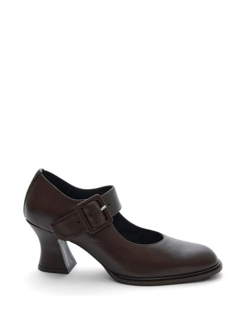 Paloma Wool Mary Jane buckle strap heeled pumps - Brown - zdjęcie produktu nr 1