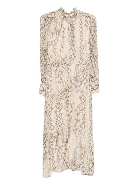 Ba&Sh Sahara midi dress - Neutrals - zdjęcie produktu nr 1