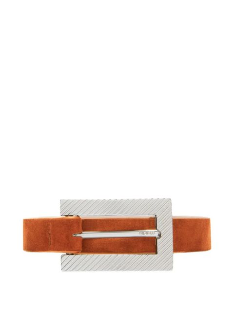 The Attico square-buckle belt - Orange - zdjęcie produktu nr 1