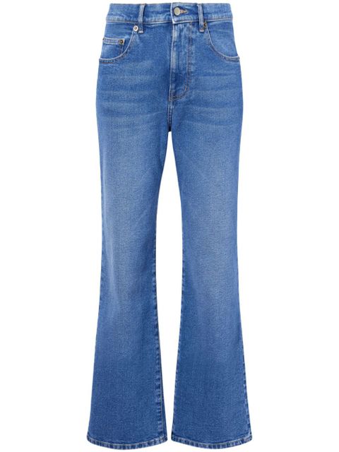 Proenza Schouler Jasper straight-leg cropped jeans - Blue - zdjęcie produktu nr 1