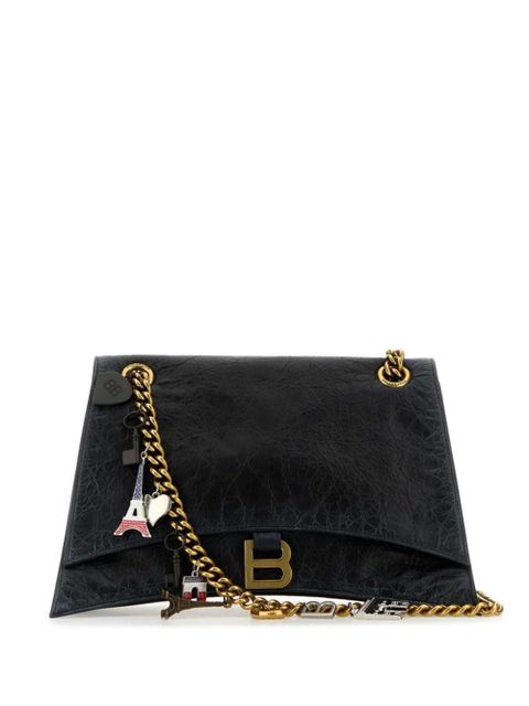Balenciaga Crush Chain shoulder bag - Black - zdjęcie produktu nr 1