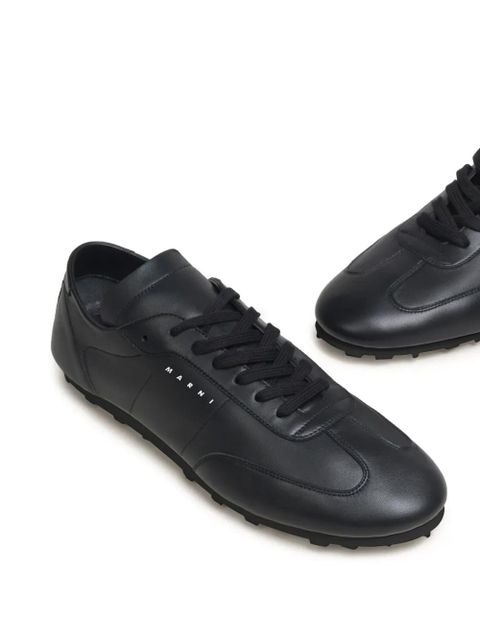 Marni lace-up athletic sneakers - Black