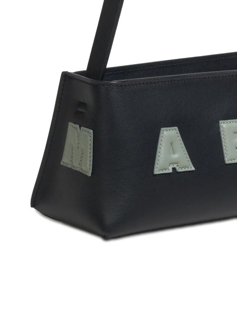 Marni Museo logo-appliqué shoulder bag - Black - zdjęcie produktu nr 2