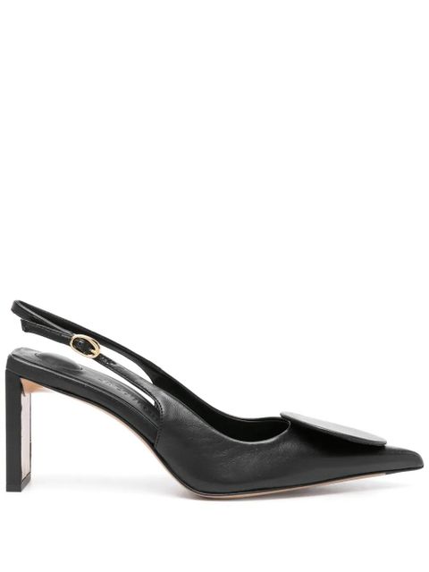 Jacquemus Les Slingback Duelo Hautes 80mm pumps - Black - zdjęcie produktu nr 1