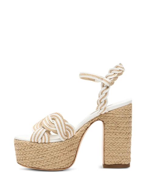 Casadei Thaiti platform sandals - White