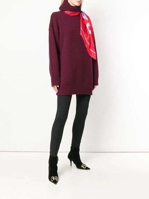 Balenciaga scarf sweater - Pink