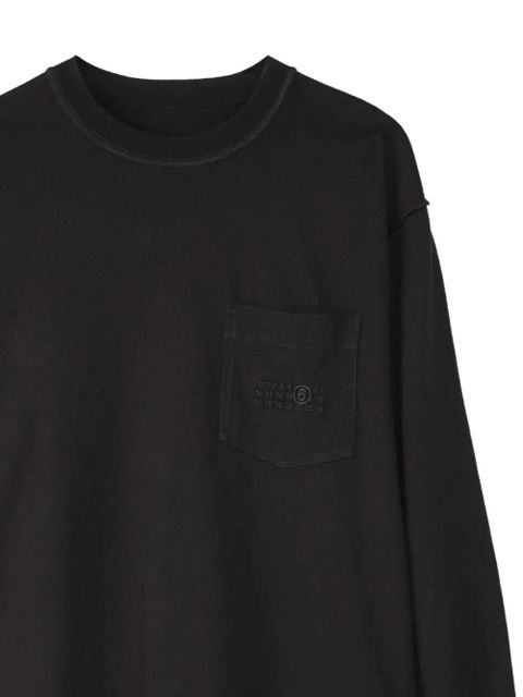 MM6 Maison Margiela long-sleeve shirt - Black - zdjęcie produktu nr 1