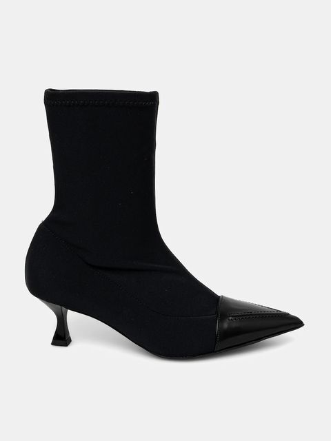 Love Moschino botki damskie kolor czarny na szpilce JA21105G0NIM100A - zdjęcie produktu nr 2