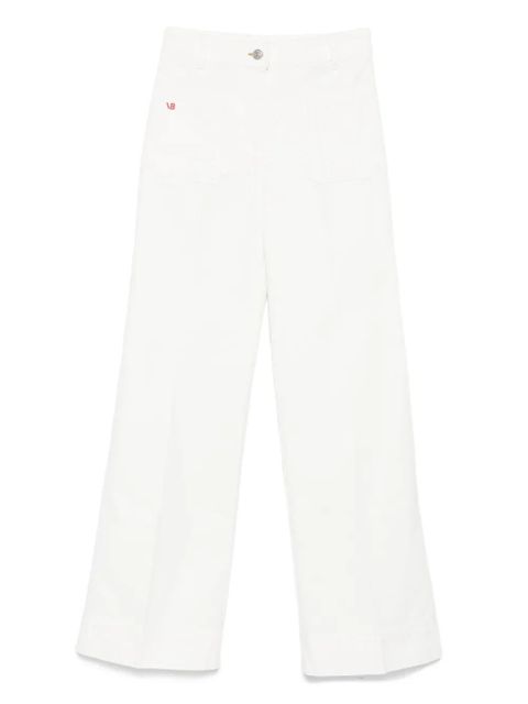 Victoria Beckham organic-cotton straight-leg jeans - White - zdjęcie produktu nr 1